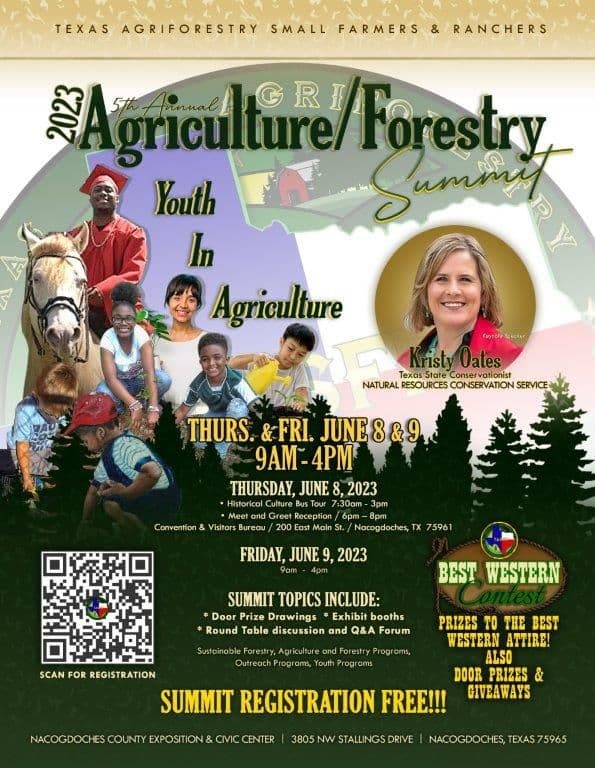 Texas AgriForestry Small Farmers & Ranchers Annual 5th Summit 2023 